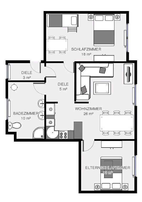 Апартаменти Haus Am Gruendel Altenberg Екстер'єр фото